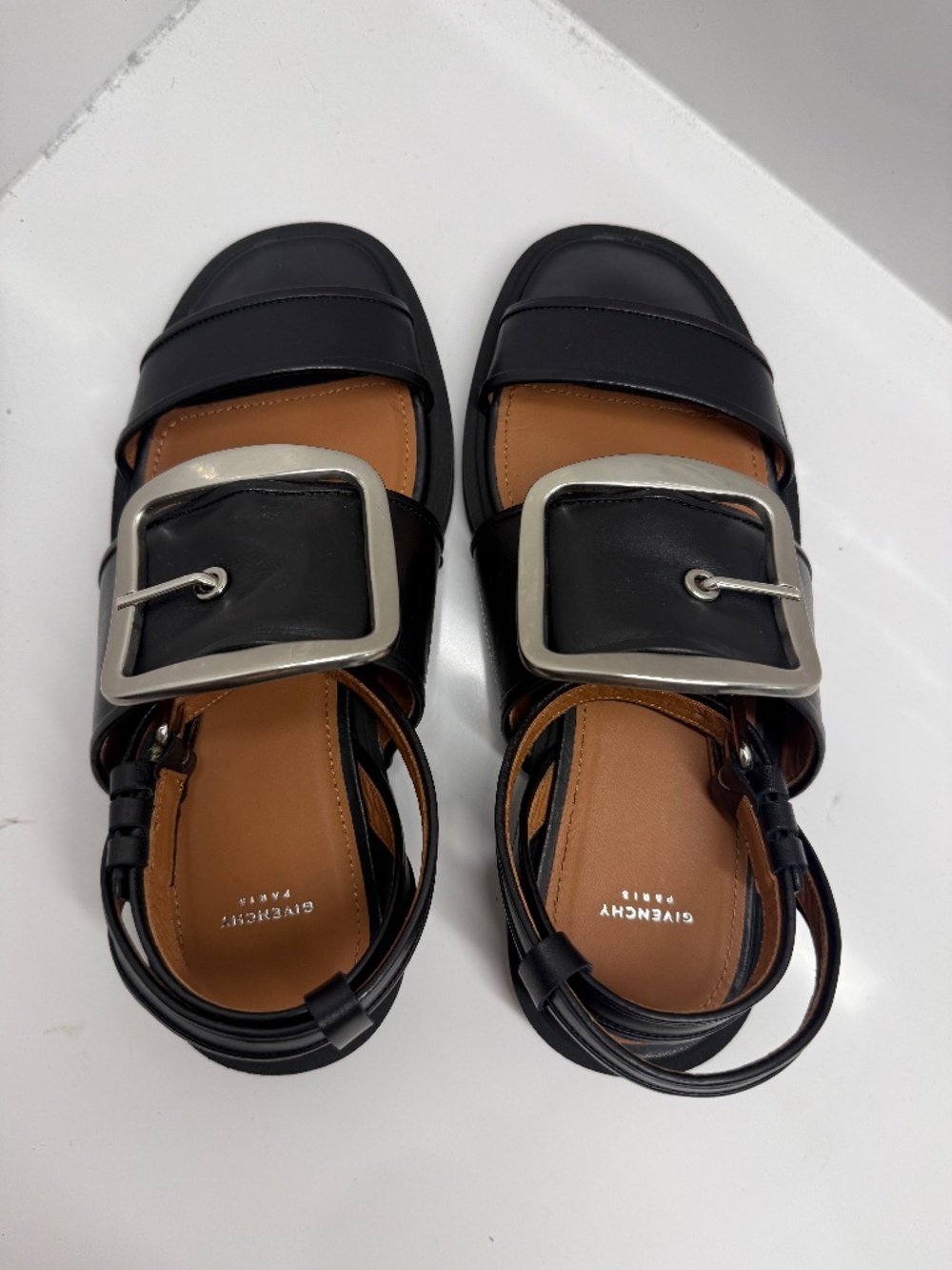 GIVENCHY - Victor Buckle sandals Size 38 1/2
